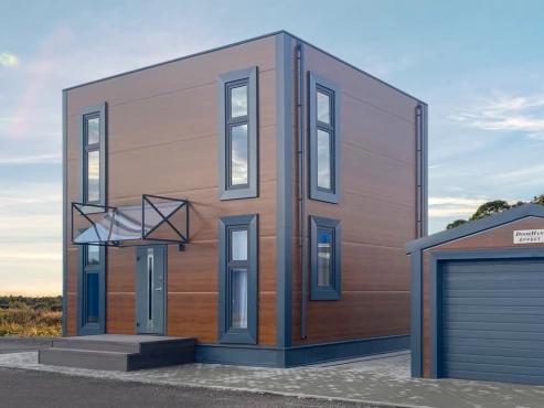 СОВРЕМЕННЫЙ ЖИЛОЙ МОДУЛЬНЫЙ ДОМ DOORHAN БЫСТРОЙ СБОРКИ | Заказать под ключ