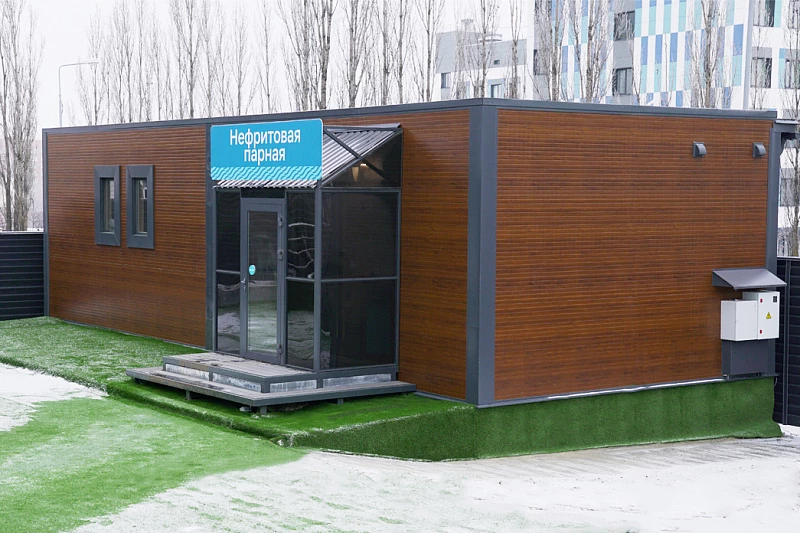 Быстровозводимый банный комплекс DoorHan